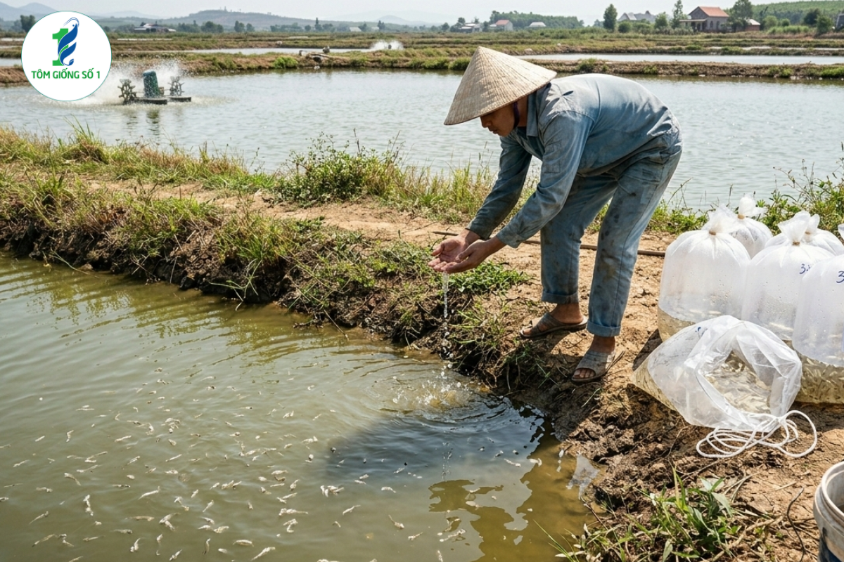 7 Sai Lầm Khiến Tôm Giống Chết Sau 3 Ngày Đầu